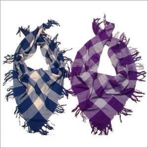 Square Checks Scarf