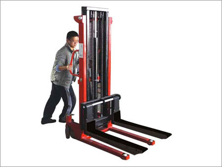 Hand Operated Hydraulic Stacker