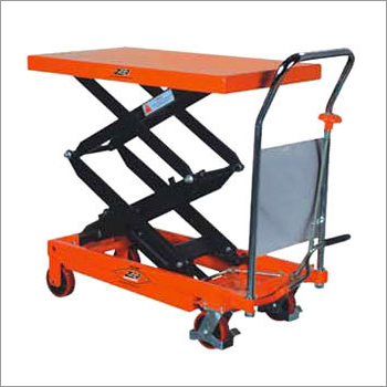 Hand Operated Hydraulic Double Scissor platform
