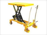 Hand Operated Hydraulic Scissor platform