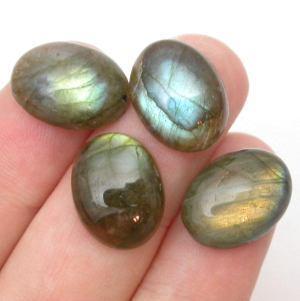 Labradorite Cabochon Oval Stones