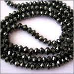 Designer Black Diamond Beads