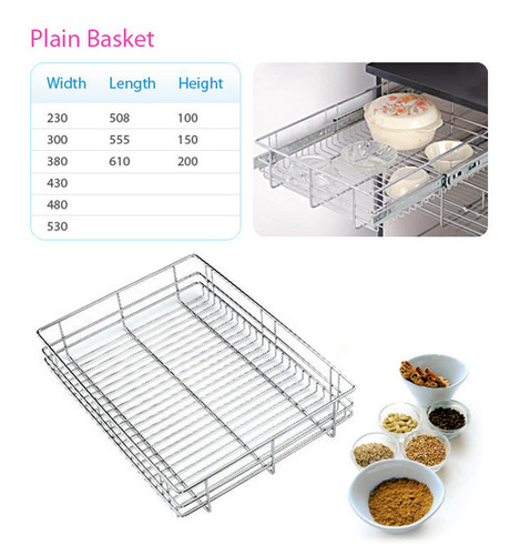 SS Plain Basket
