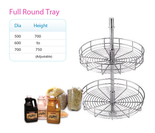 SS Full Round Tray Unit