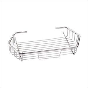 Stainless Steel Bath Utility - 5kg Capacity, 10x5x3 Inches | Durable, Rustproof, Wall-Mounted, Polished Finish