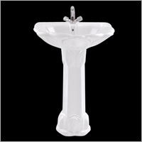 Wash Basin With Pedestal