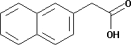 Naphthylacetic Acid Cas No: 581-96-4