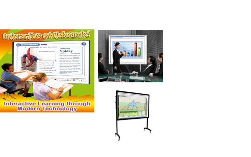 Interactive White Board - Glass & Metal, 65 Inches | 3840 x 2160 Resolution, Multi-Touch Technology, Android OS, Wi-Fi & Bluetooth Connectivity, Built-In Speakers, Real-Time Annotation, Collaboration Tool, Easy Integration
