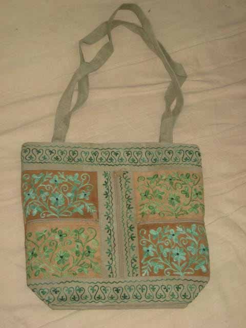 Suede Embroidery Bags