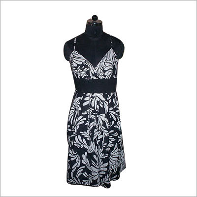 Cotton Dress with Print