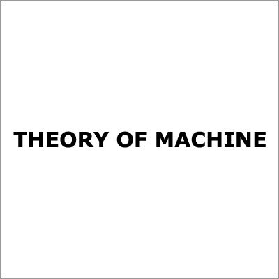 Theory of Machine