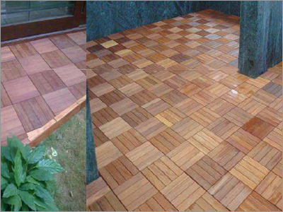 Exterior Wood Deck Floor