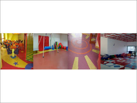 Vinyl Flooring in Club Houses/ Kids Play Area