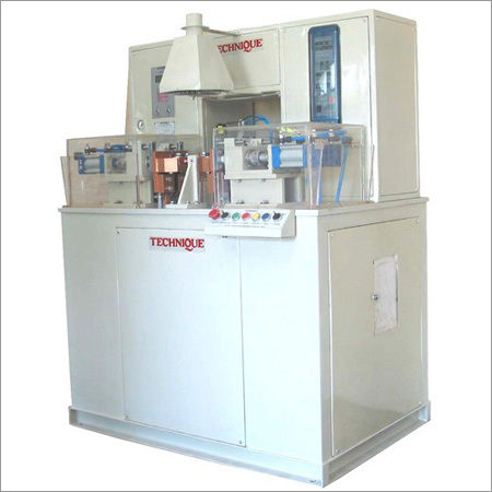 Duel Head Semi Automatic Hot Staking Machine