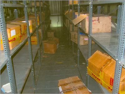 Display Shelving Rack