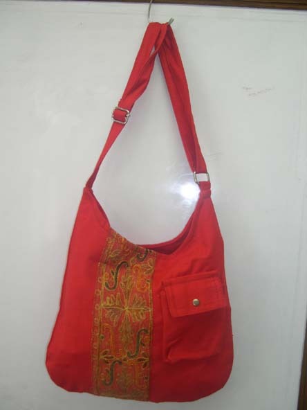 Red Canvas Bags