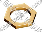 Brass Lock Nut