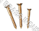 Brass Half Thread Wood Screw