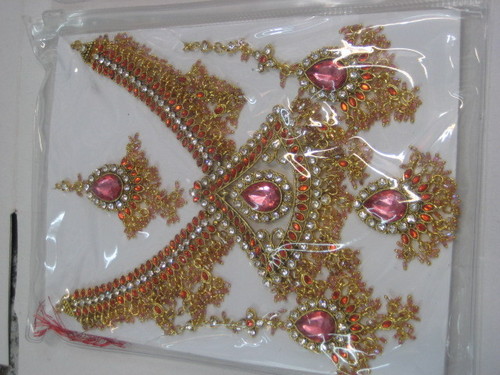 Zercon Stone Sets - Alloy, Variable Size, Pink | Elegant Design, Party Wear, Durable Finish, Attractive Stones