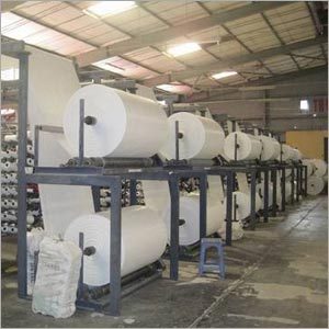 PP Woven Sacks Single Flat Fabric Production