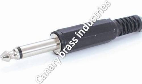 P-38 Mono Plug Standard - Brass, 6mm Diameter, 50mm Length | Low Contact Resistance, Rust Resistant, Easy to Hold