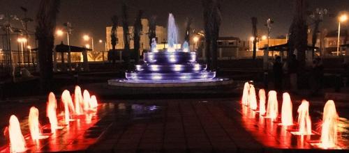 Interactive Fountains - Stainless Steel, Customizable Size, 5 HP Pump | Sensor Based, LED Lighting, Easy Installation