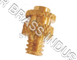 Brass Knurling Inserts Manufacturer - Free Cutting Brass, M2 and Up, Various Threads | Diamond & Straight Knurling, Nickel/Tin Plating, Precise Tolerance, Durable