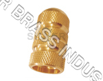 Brass Cross Knurling Inserts