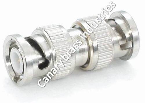BNC Male to BNC Male Bulkhead Adaptor