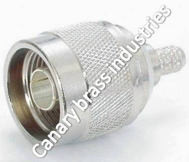 N Plug Crimp Type PTFE