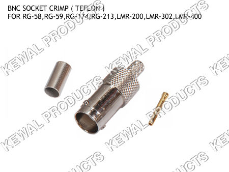 BNC Socket Crimp Type