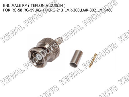 Reverce Polarity BNC Plug Crimp Type