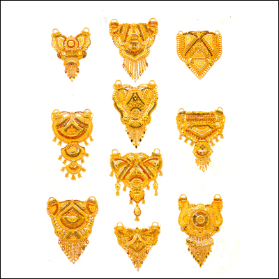 Gold Earings