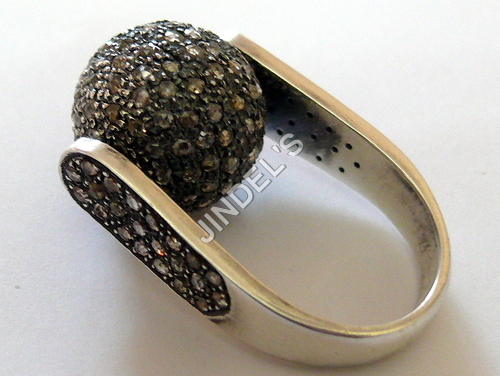 Diamond Ball Ring