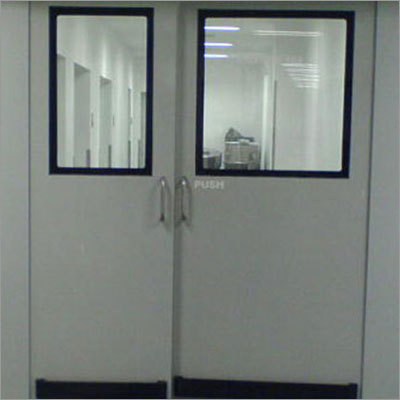 Door - ABS Plastic, Customizable Dimensions | Cleanroom Ready, Durable, Easy Installation, Improved Hygiene, Modern Design, Secure, Smooth Finish, Aluminum Frame, Stainless Steel Hardware, 1-Year Warranty