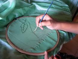 painting Sarees