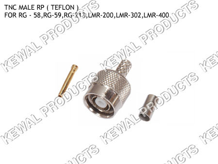 Reverce Polarity TNC Plug Crimp Type