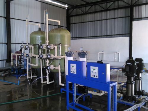 Semi Automatic 10000Lph Industrial Ro Plant