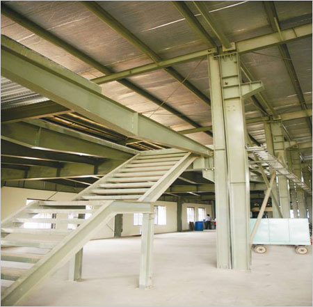 Mezzaine with stair case