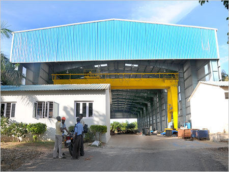L & T Production Shed Outer View