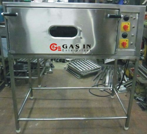 Single Deck Pizza Oven - Stainless Steel 48x30x16 inches | High Performance Long Service Life Superior Operational Fluency