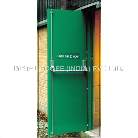 Vertical Panic Bolt Fire Door