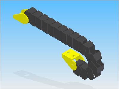 Heavy Duty Plastic Drag Chain