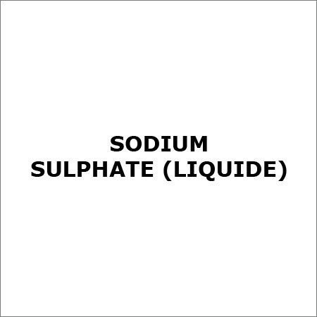 Sodium Sulphate (Liquid)