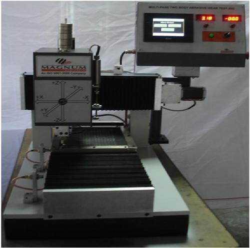Two Body Abrasion Test Rig By MAGNUM ENGINEERS