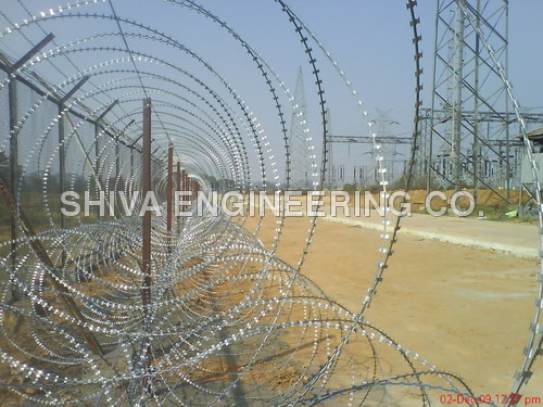 Concertina Ground Fencing