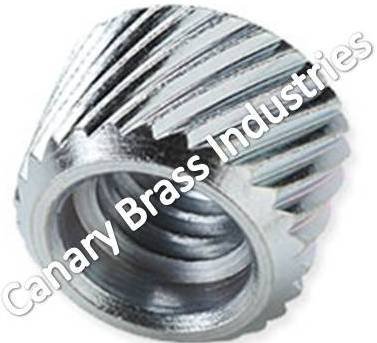 Brass Cross Knurling Inserts