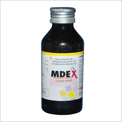 Mdex - 100ml Brown Bottle, 5ml Dosage | Cough, Congestion, Allergy, Throat Relief, Fast Acting Formula