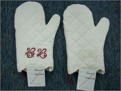 Mittin - 100% Cotton, One Size, Off-White | Soft, Warm, Durable, Comfortable Hand Protection