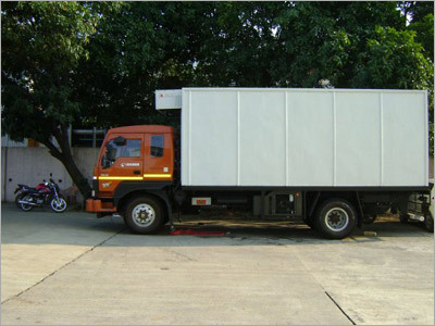 PRE-COOLING VAN FOR FROZEN FOODS